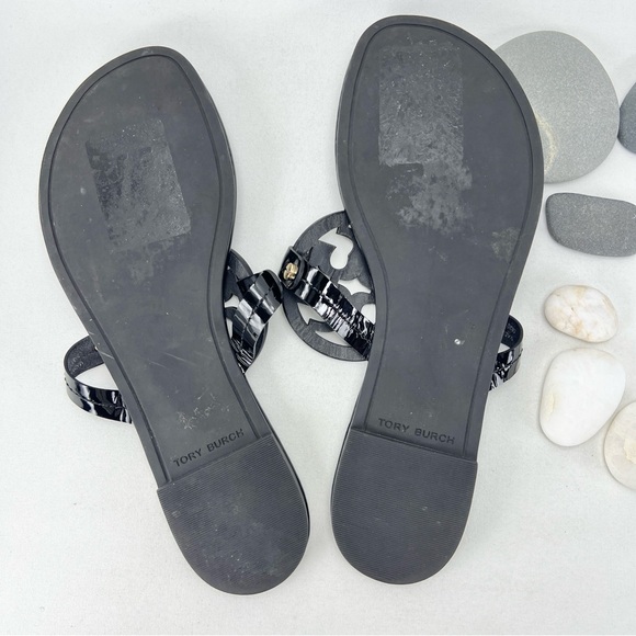 Like NEW Miller Patent Leather Sandal 9M by Tory Burch (TB-P-9-11) - Picture 8 of 12